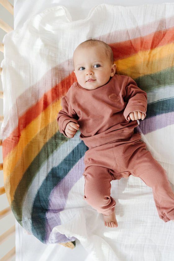 Rainbow Connection Swaddle