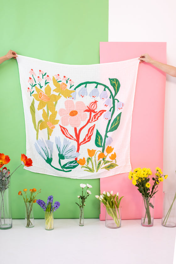 Cottage Garden Swaddle