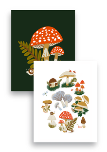 Mushroom Art Bundle