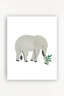  Elephant Art Print - 11x14